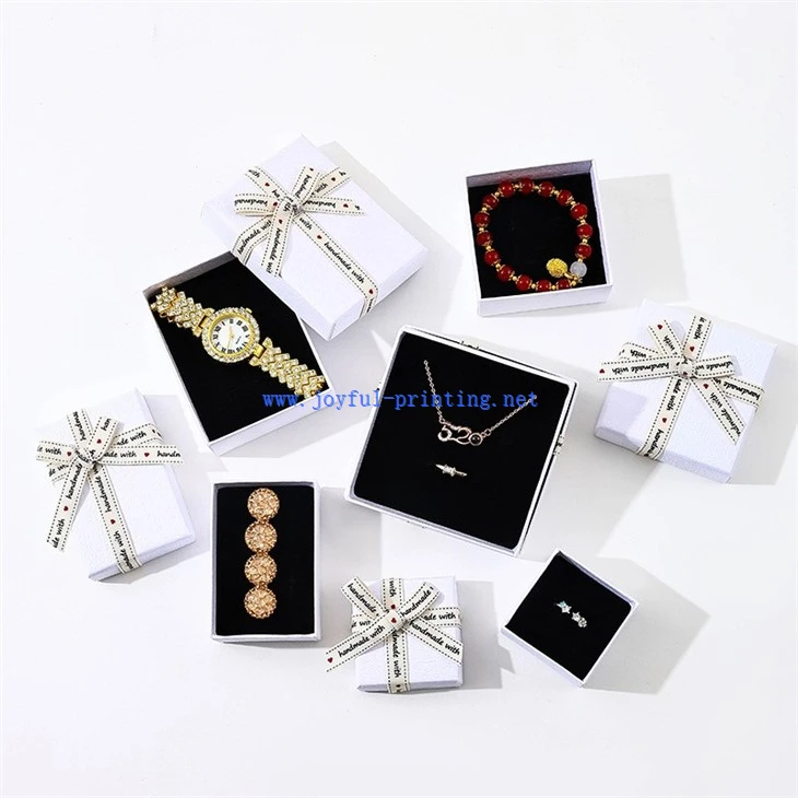 Basic Heaven And Earth Cover Jewelry Bow Gift Box