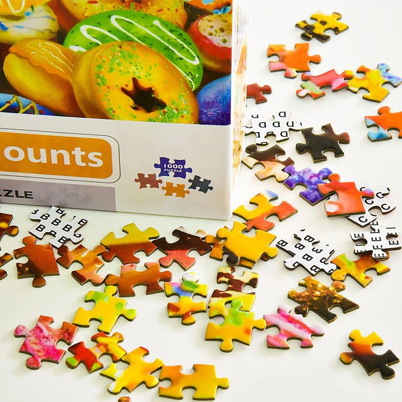 Мультяшные аниме-пазлы для детей